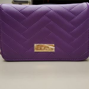 Bebe Purple Sophia Crossbody Handbag